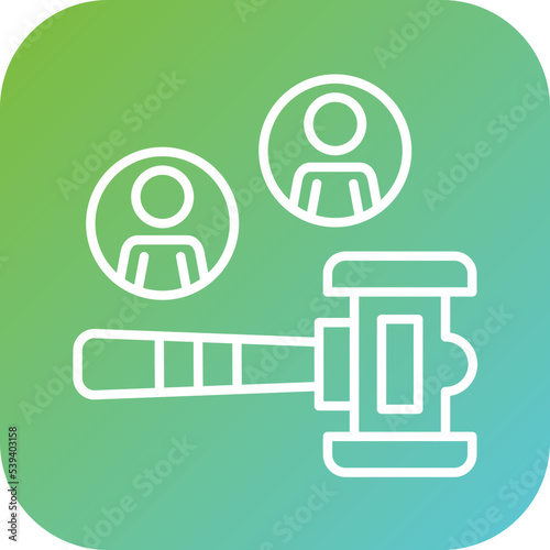Public Auction Icon Style