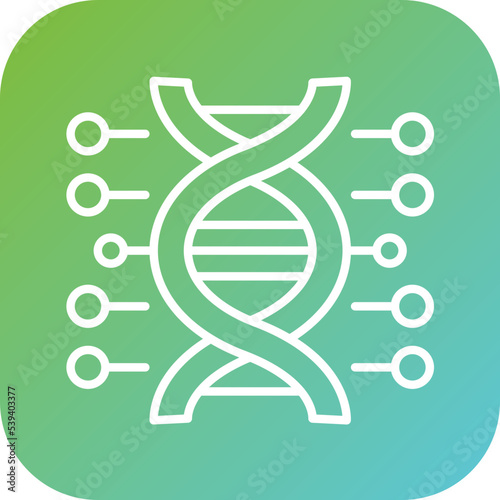 Genetic Engineering Icon Style