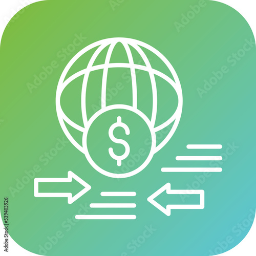 Funds Transfer Icon Style