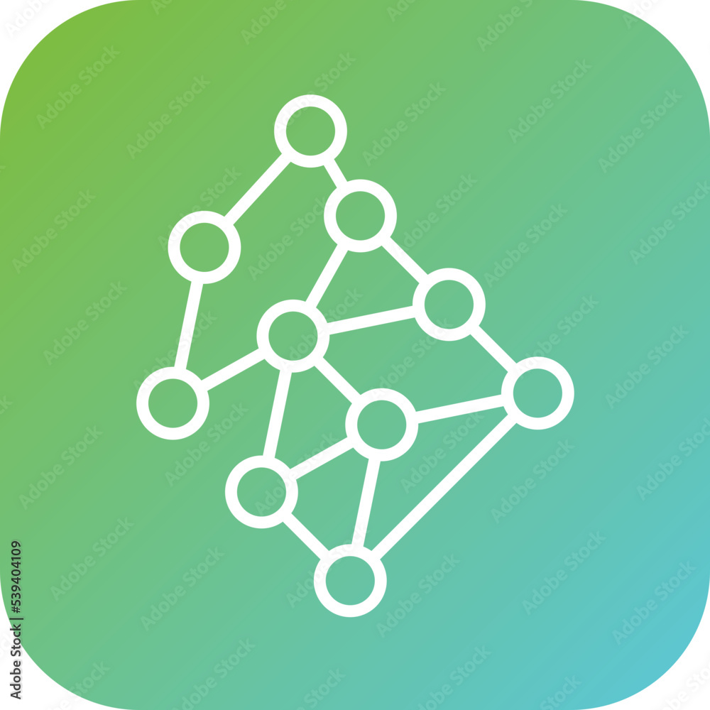 Neural Network Icon Style Neural Network Icon Style