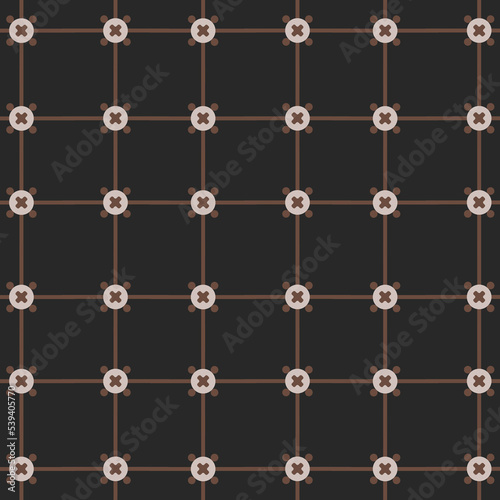 black and dots seamless pattern. © Pixeleart Other Des