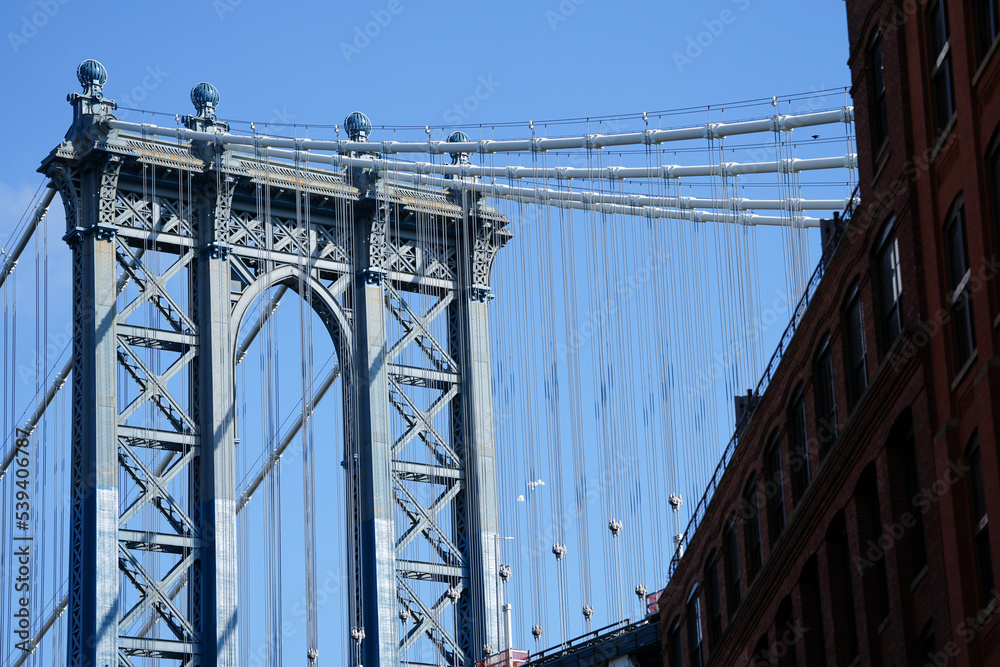 manhattan bridge photo during the day. Manhattan, New York. manhattan bridge photo during the day. Manhattan, New York.