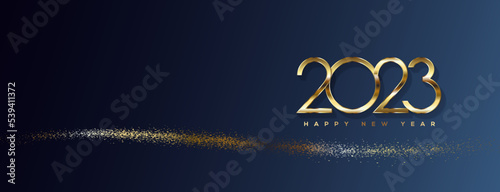 2023 Happy New Year Greeting Card