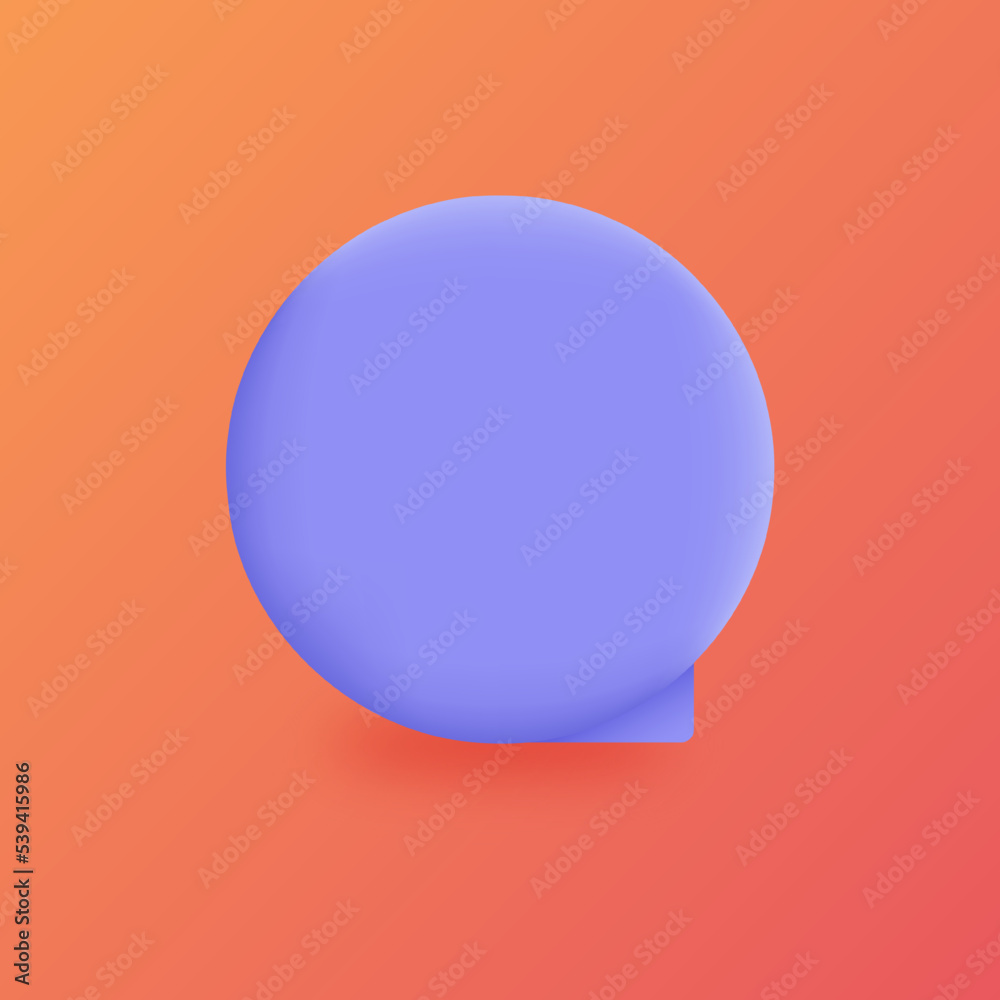 3D speech bubble icons. Minimal blank 3d chat boxes sign. 3d vector illustration. 3D speech bubble icons. Minimal blank 3d chat boxes sign. 3d vector illustration.
