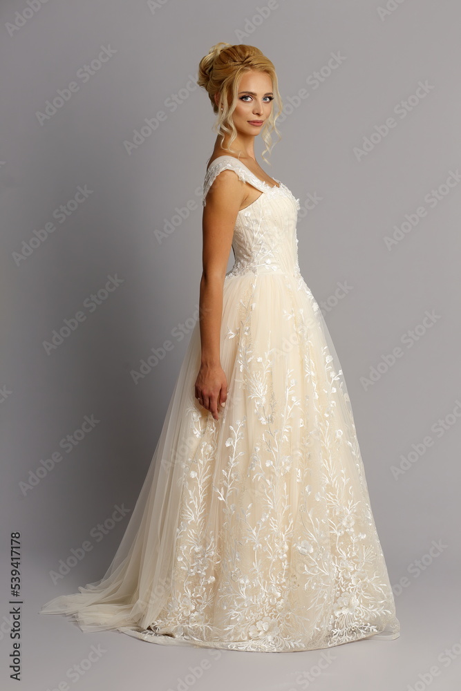 Bridal portrait young woman Bridal portrait young woman