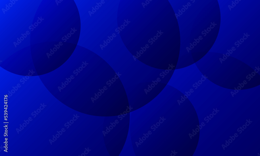 Abstract blue geometric background. Dynamic shapes composition. Blue banner background