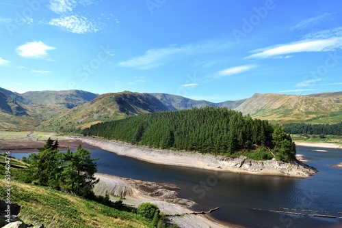 Low water at Haweswater Reservoir