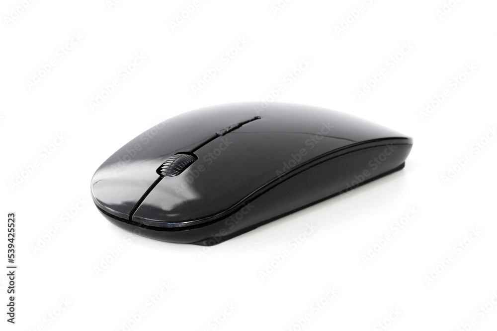 optical wireless mouse isolated on white background optical wireless mouse isolated on white background