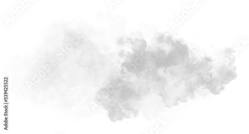 transparent white fog effect