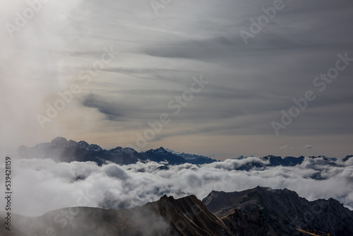 Die Allgäuer Alpen - Nebelhorn im Herbst