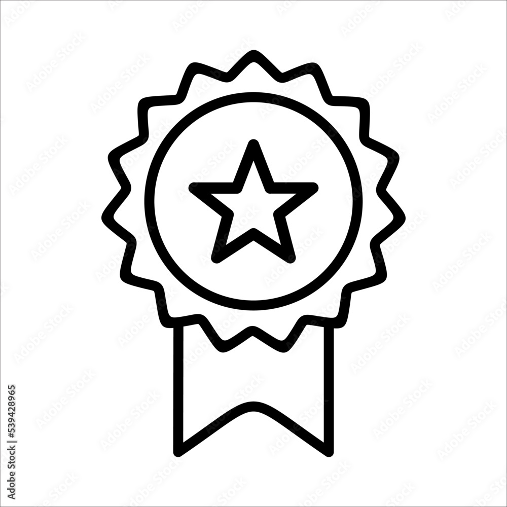 Medal, Award Icon Logo Design Vector Template Illustration Sign And Symbol Medal, Award Icon Logo Design Vector Template Illustration Sign And Symbol