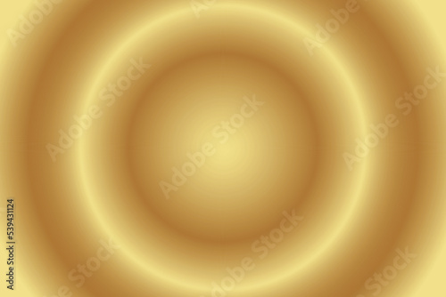 Gold abstract gradient background, wave pattern. Vector illustration.