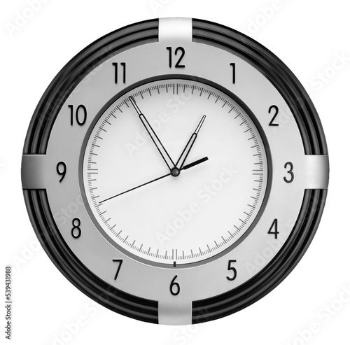 Wall Clock on transparent background