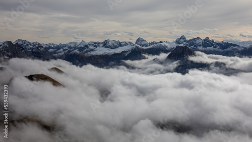 Die Oberstdorfer Alpen - Nebelhorn im Herbst © EinBlick