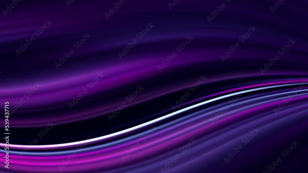 Slow motion glowing line strakes animated background