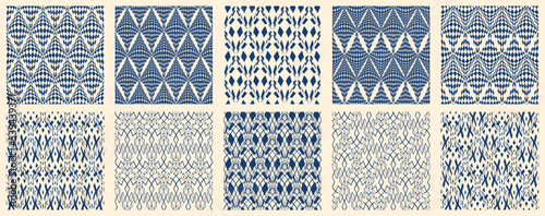 Big set of vector seamless patterns. Geometry, lines, abstract objects, backgrounds, prints for your ideas.