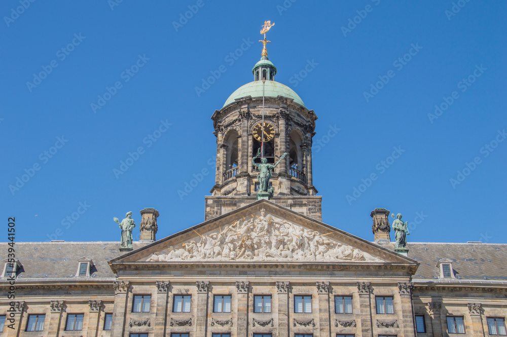 The Palace On The Dam At Amsterdam The Netherlands 2018