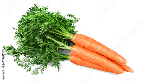 Foto Fresh orange carrots