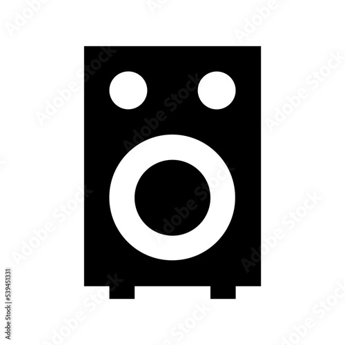 Speaker Flat Vector Icon