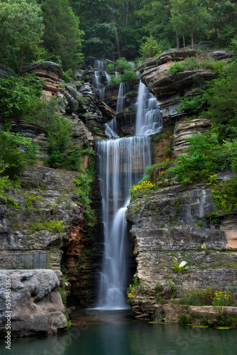 Fototapeta Naklejka Na Ścianę i Meble -  waterfall in spring