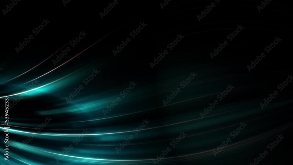 Glowing light beams with black background Glowing light beams with black background