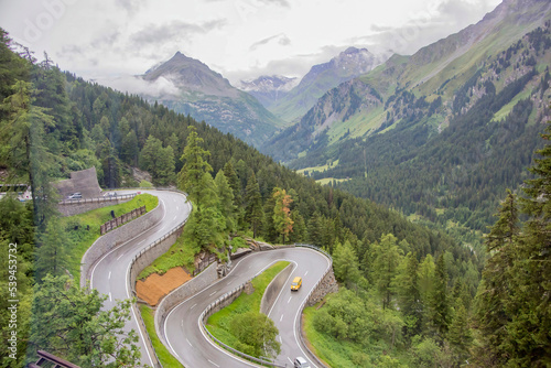 road in mountains