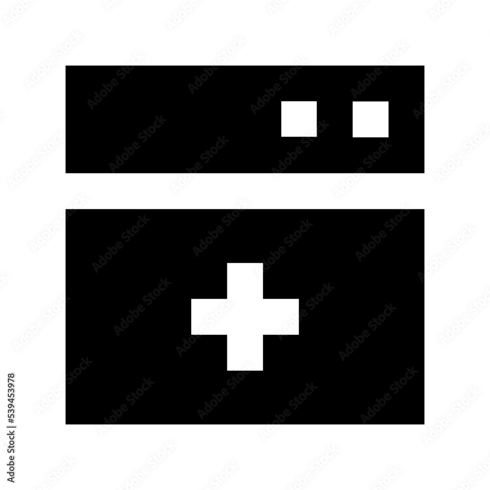 New Tab Flat Vector Icon New Tab Flat Vector Icon
