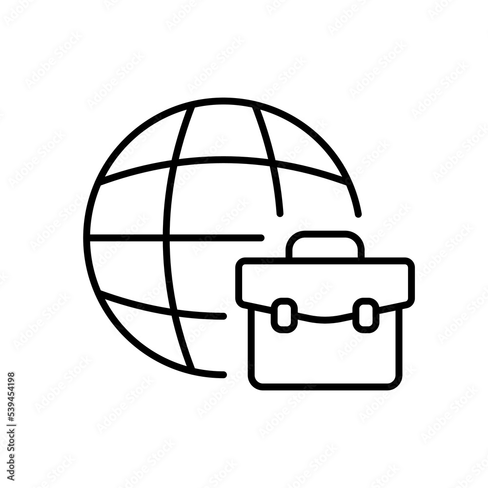 Career set icon. Clock, stopwatch, time, magnifier, briefcase, money, income, dollar, person, people, company, team, work, employee, client, job. Business concept. Vector line icon Career set icon. Clock, stopwatch, time, magnifier, briefcase, money, income, dollar, person, people, company, team, work, employee, client, job. Business concept. Vector line icon