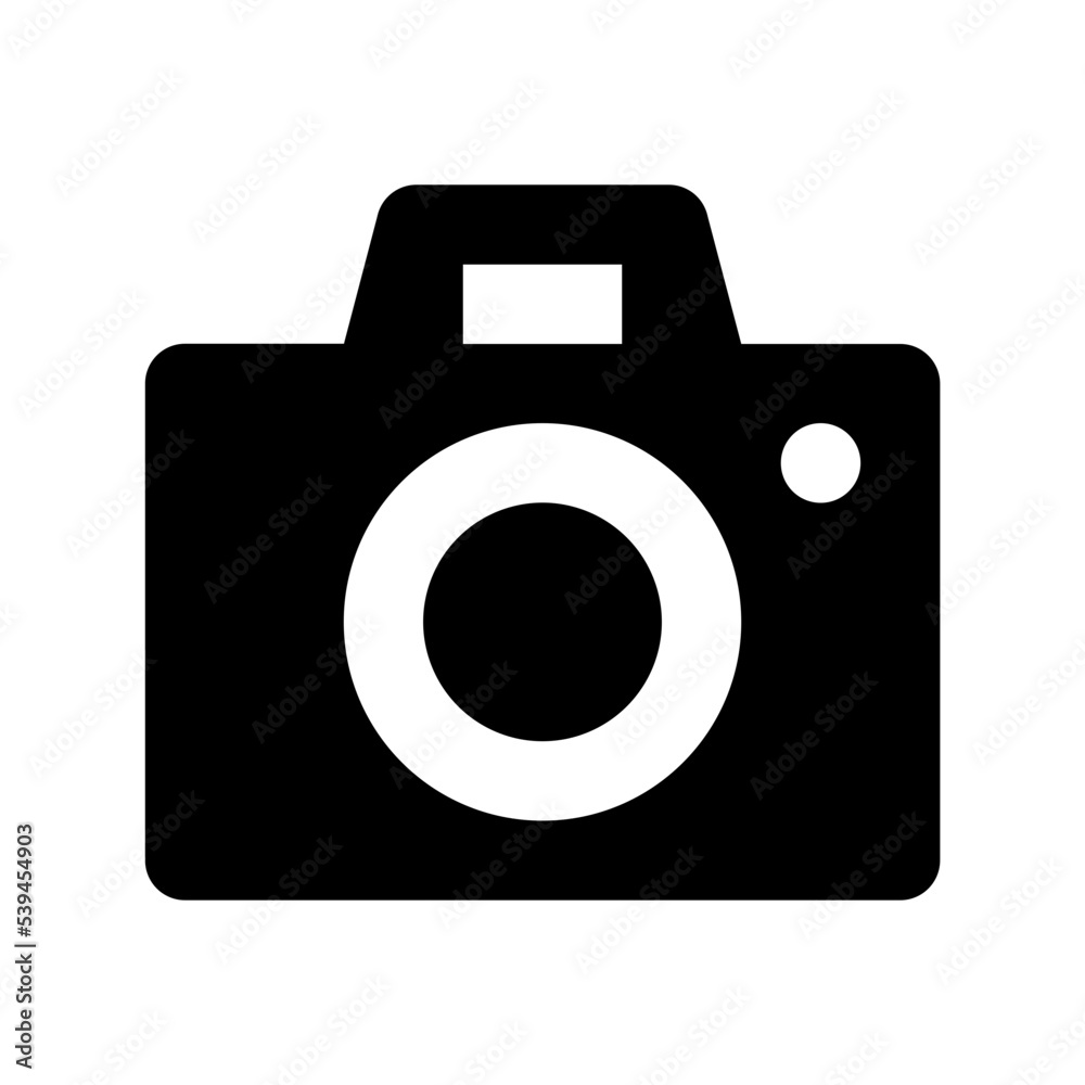Camera Flat Vector Icon Camera Flat Vector Icon