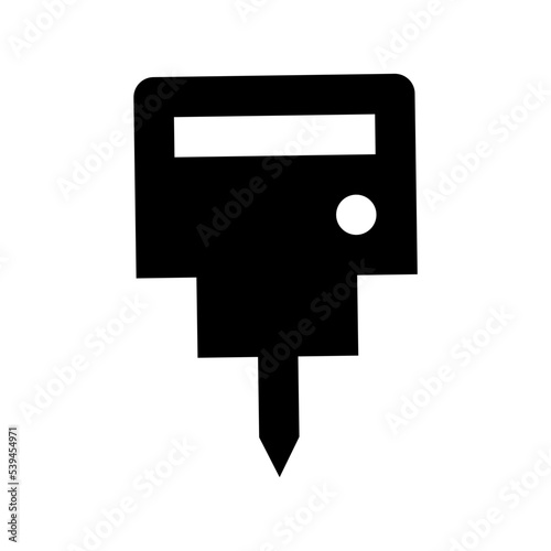 Gimlet Machine Flat Vector Icon