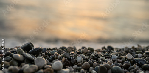 Pebble beach closeup 
