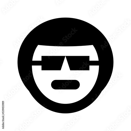 Young Boy Flat Vector Icon