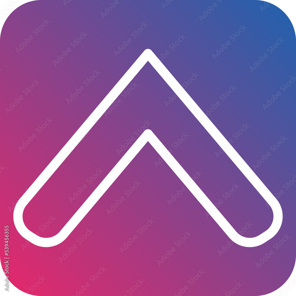 Up Chevron Icon Style Up Chevron Icon Style
