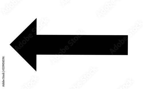 Left arrow icon , black left arrow icon