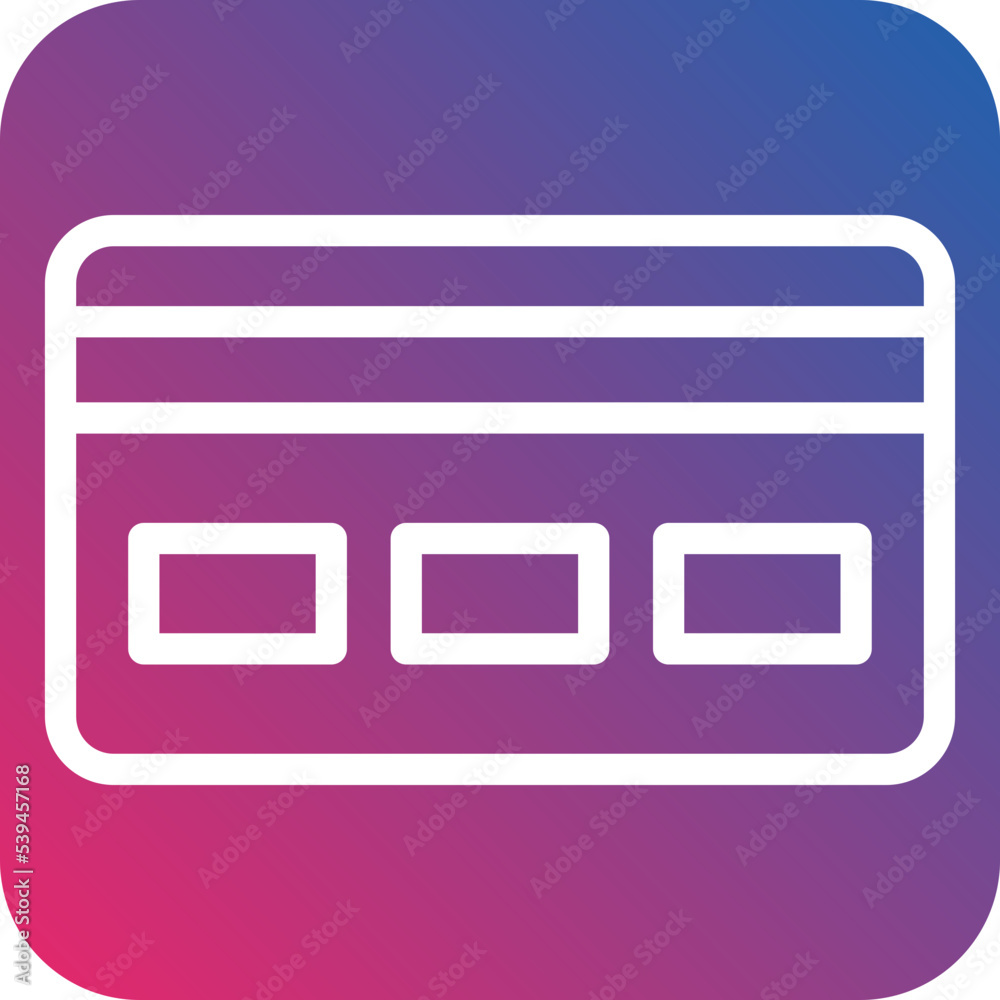 Credit Card Icon Style Credit Card Icon Style