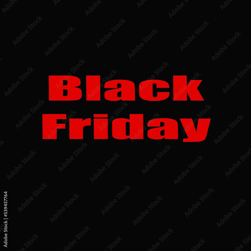 black friday sale 3d render of a happy new year text on red background black friday sale 3d render of a happy new year text on red background