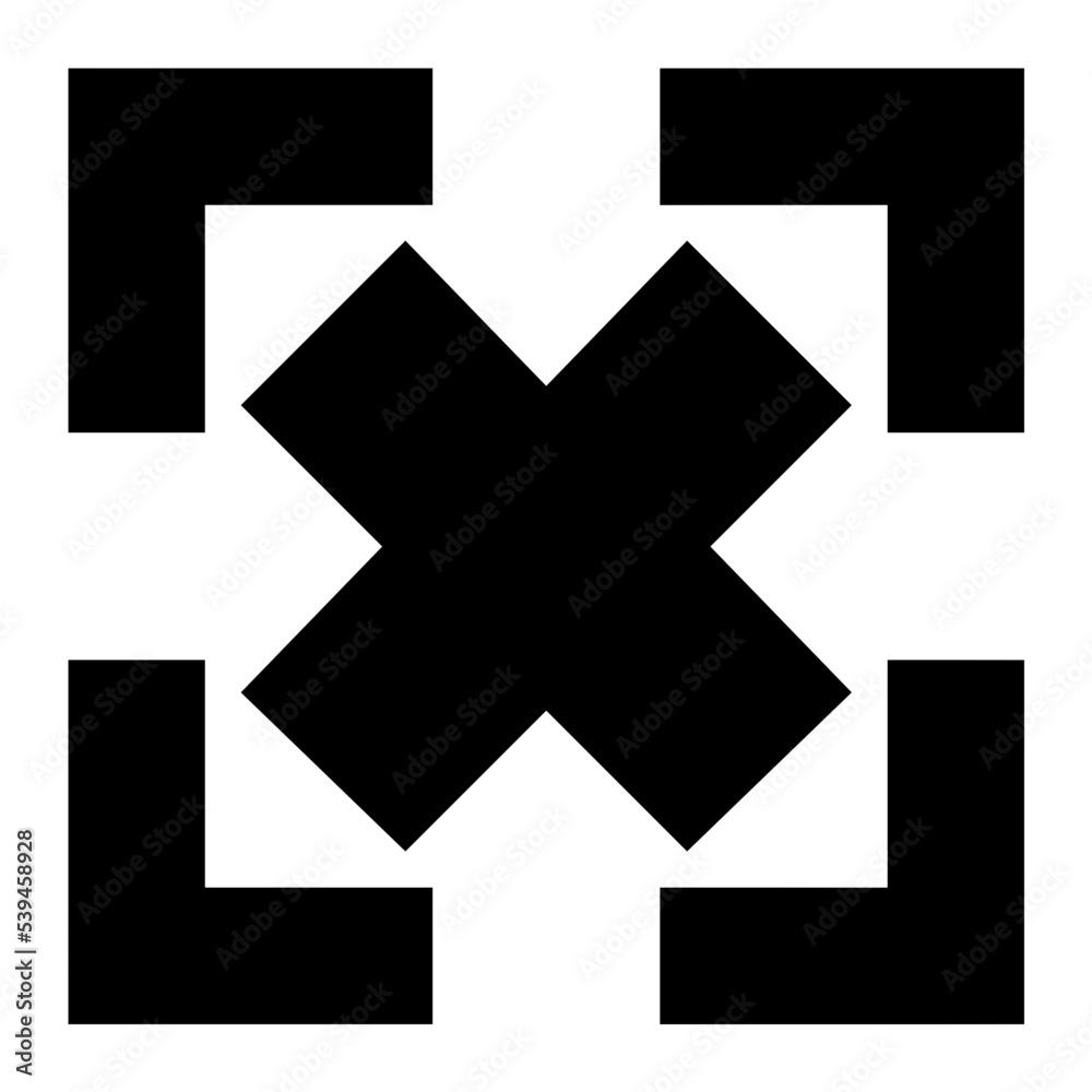 Delete Selection Flat Vector Icon Delete Selection Flat Vector Icon