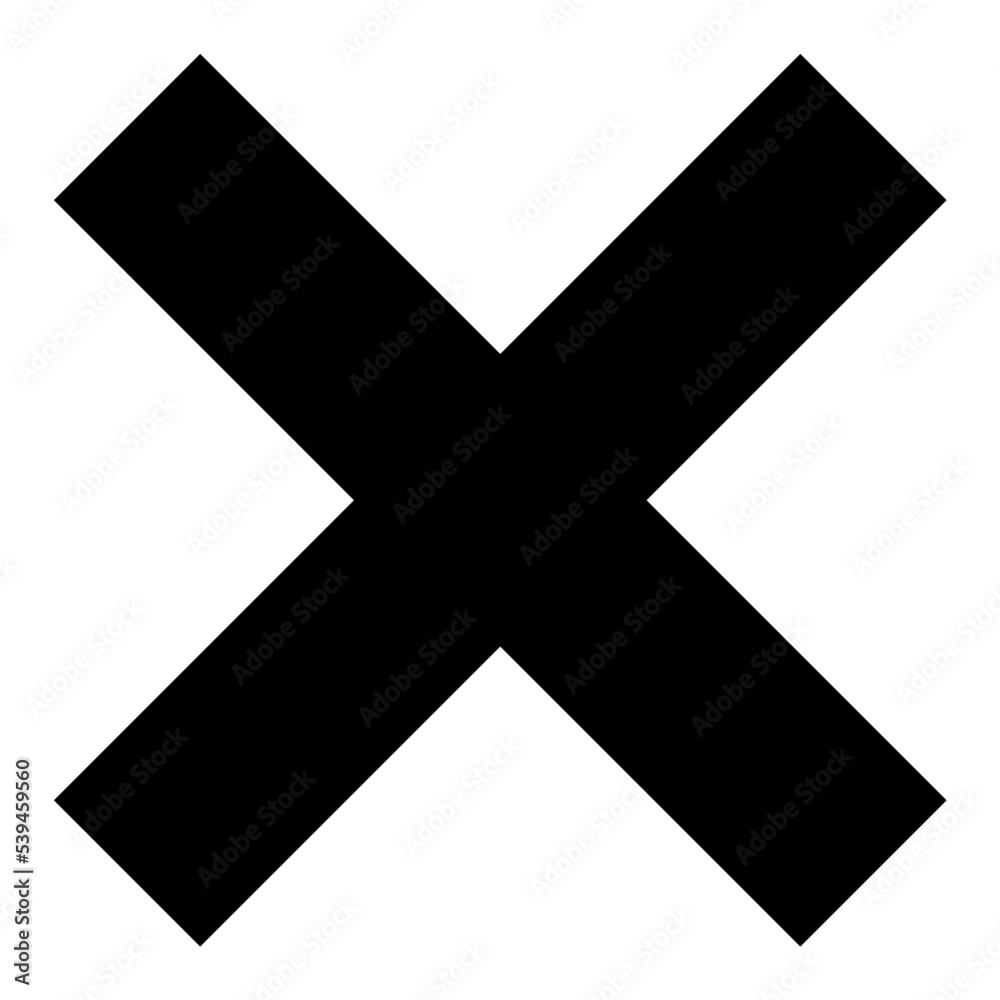 Delete Symbol Vector Icon Delete Symbol Vector Icon