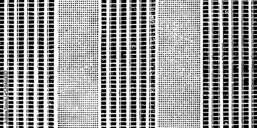 Background black and white abstract texture, decorative retro effect illustration, fabric style pattern, vintage graphic illustration in damaged engraving style with spots, nets, lines and scratches