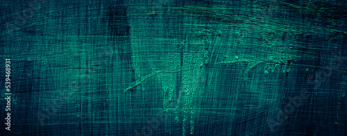 dark grungy green texture cement concrete wall abstract background