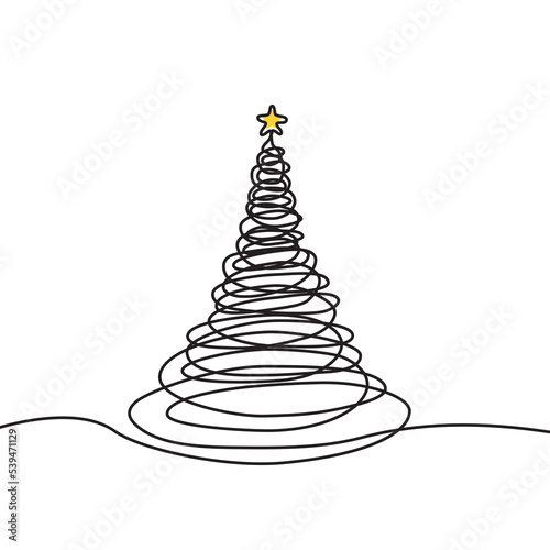 Noël-Sapin en ligne continue