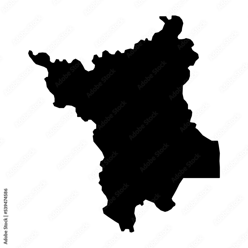 Roraima Map, state of Brazil. Vector Illustration. Roraima Map, state of Brazil. Vector Illustration.