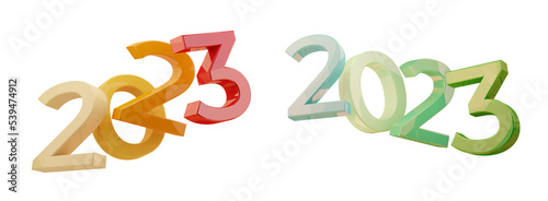 2023 to red colors and posi...