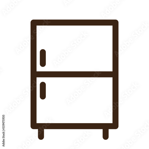 cook eat food icebox kitchen refrigerator restaurant icon