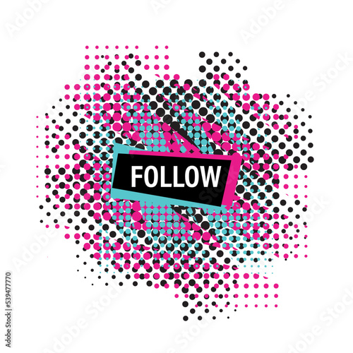 icon follow like