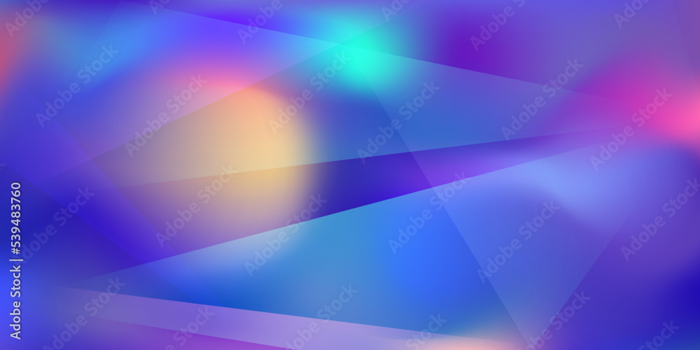 Abstract blurred gradient mesh background in bright colors. Vector colorful smooth illustrations