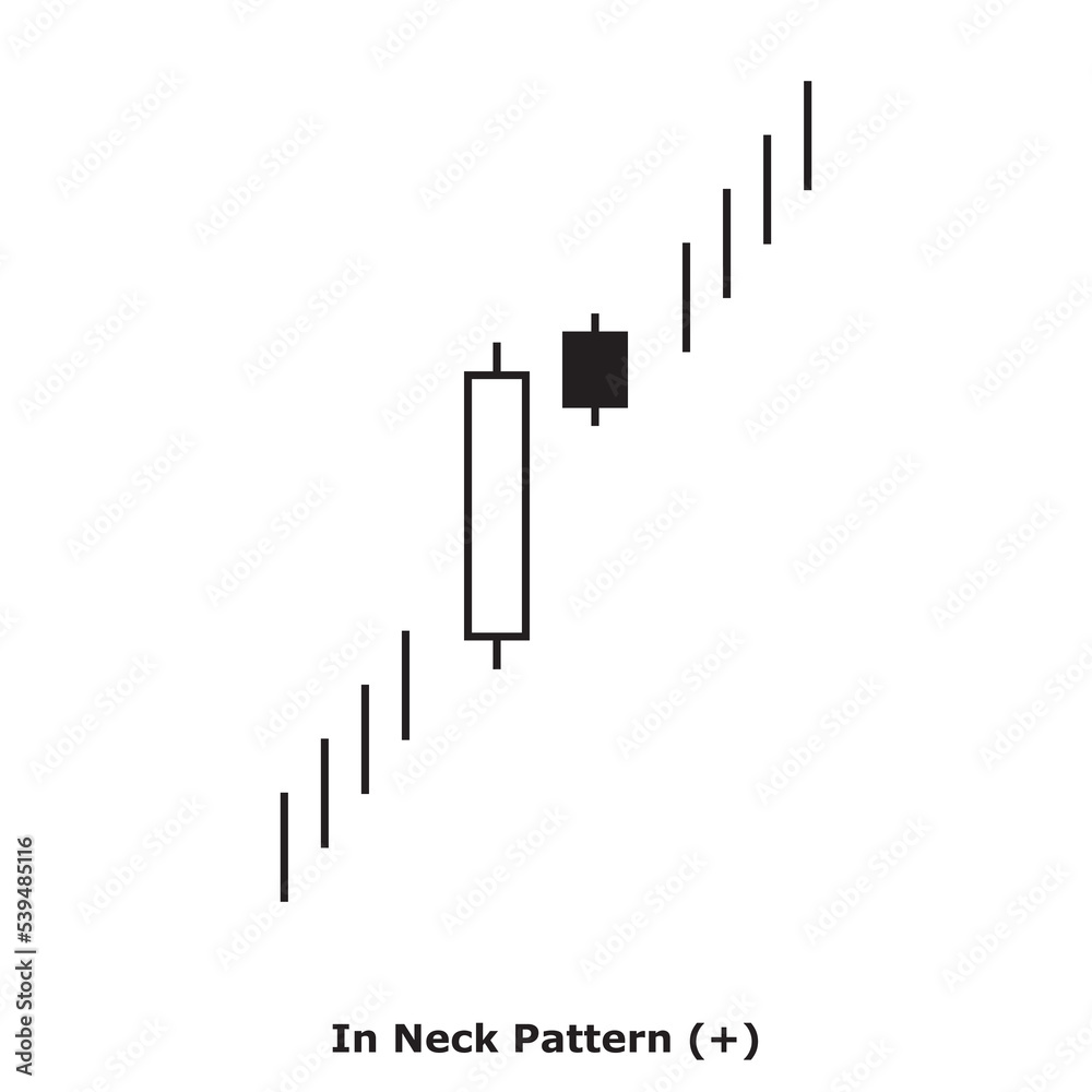 In Neck Pattern (+) White & Black - Square In Neck Pattern (+) White & Black - Square