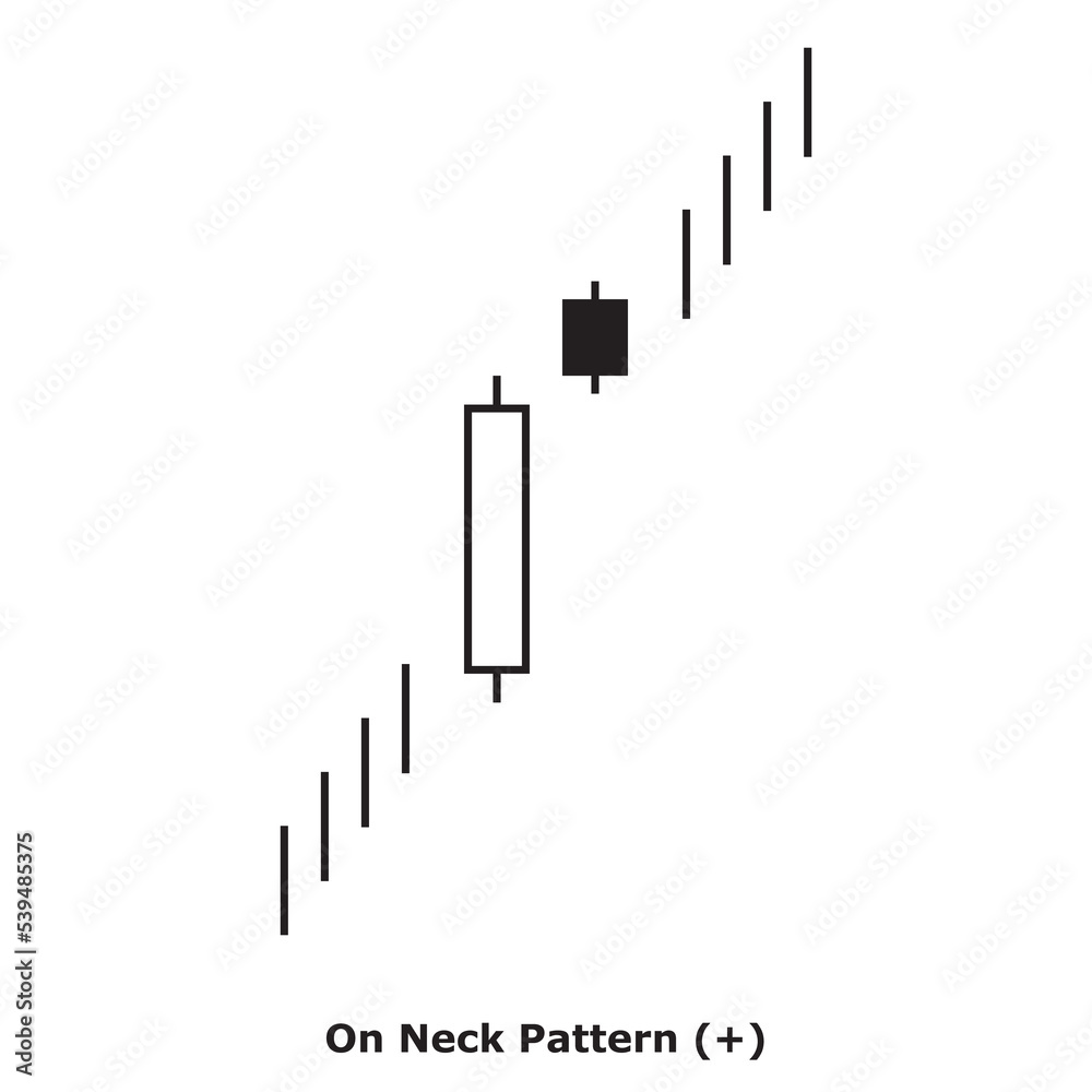 On Neck Pattern (+) White & Black - Square On Neck Pattern (+) White & Black - Square