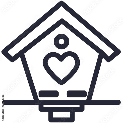 birdhouse garden nature tool tools icon