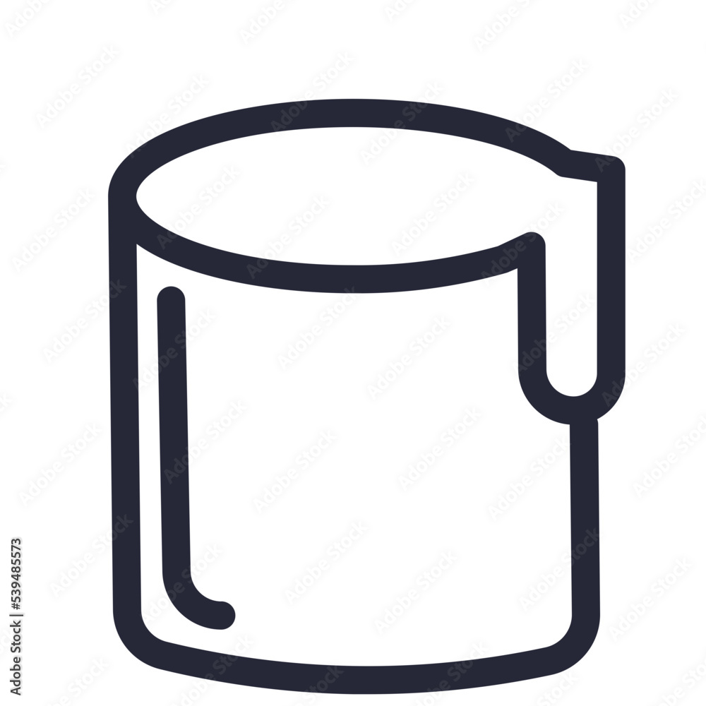 bucket color paint tool design icon bucket color paint tool design icon